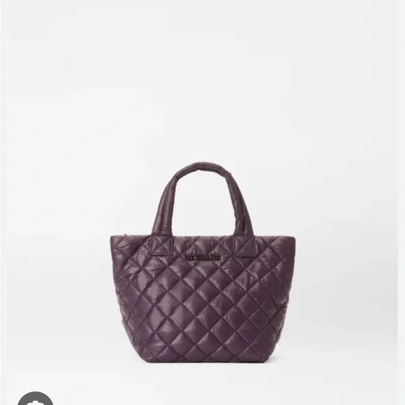 MZ Wallace Raisin Micro Metro Tote - Picture 2 of 7